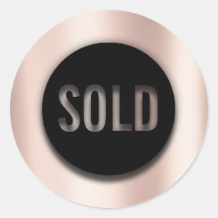 Adesivo Recipiente de amostra de Rosa cor-de-rosa preto ve