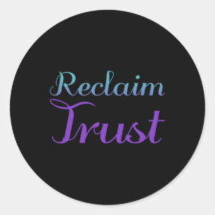 Adesivo Reclaim Confiança Suicídio Prevenção Depressão Awa