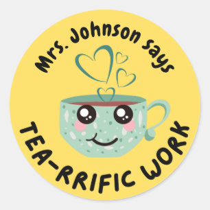 Adesivo Recompensa personalizada para o excelente aluno de