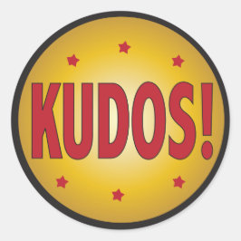 Adesivo Reconhecimento e apreciação do KUDOS