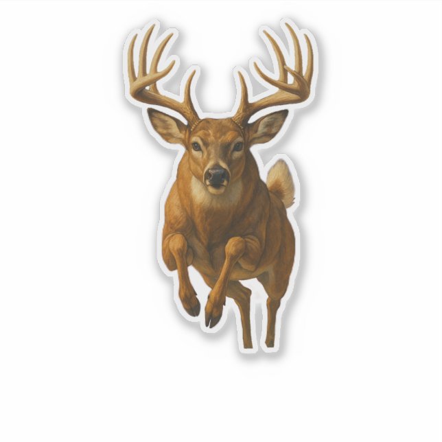 Adesivo Recortado Whitetail (Frente)