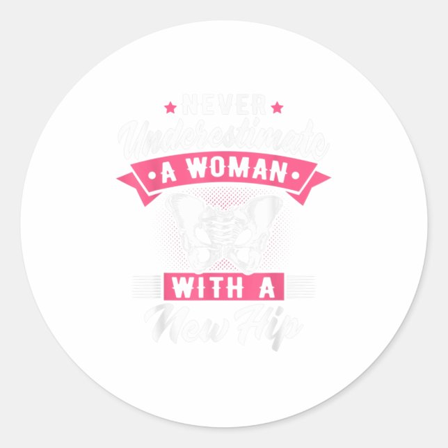 Adesivo Recov de Cirurgia de Hip de Substituição Funny (Frente)