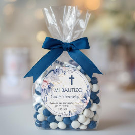 Adesivo Recuerdos de Bautizo Baptism Christening Favening