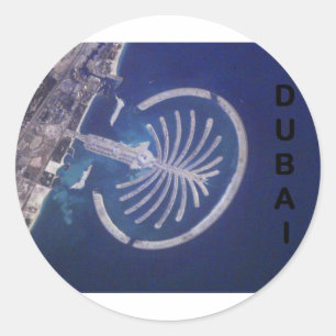 Adesivo Recurso árabe da Palma-Ilha de Dubai dos emirados