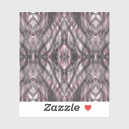 Adesivo Red Abstract Dark Crimson Black Watercolor Art