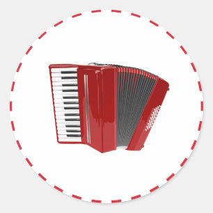 Adesivo Red Accordion