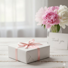 Adesivo Red and Pink Coquette Thank You Circle Sticker