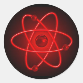 Adesivo Red Atom