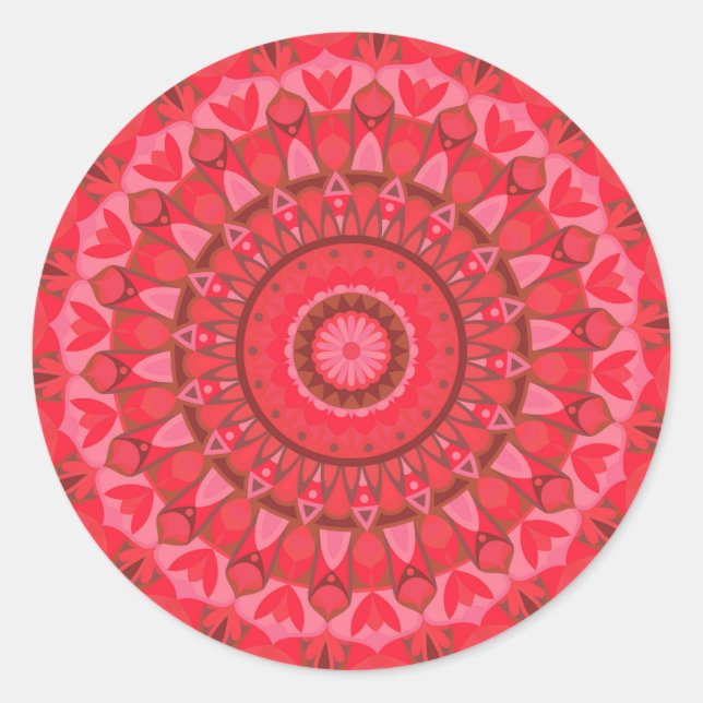 Adesivo Red Base Mandala (Frente)