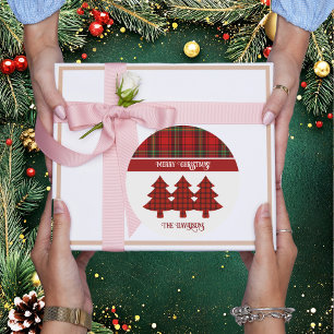 Adesivo Red Black Green Cozy Tartan