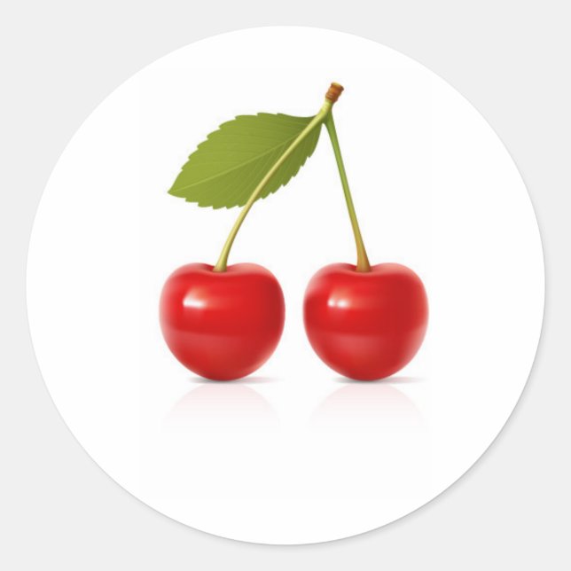 Adesivo Red Cherries (Frente)