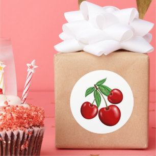 Adesivo Red Cherries - Diversão de Fruta