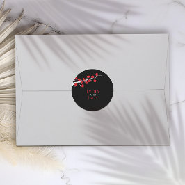 Adesivo Red Cherry Blossom Themed Wedding