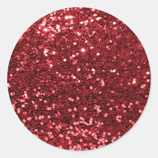 Adesivo Red Faux Glitter
