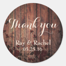 Red Faux Lace Floral Obrigado