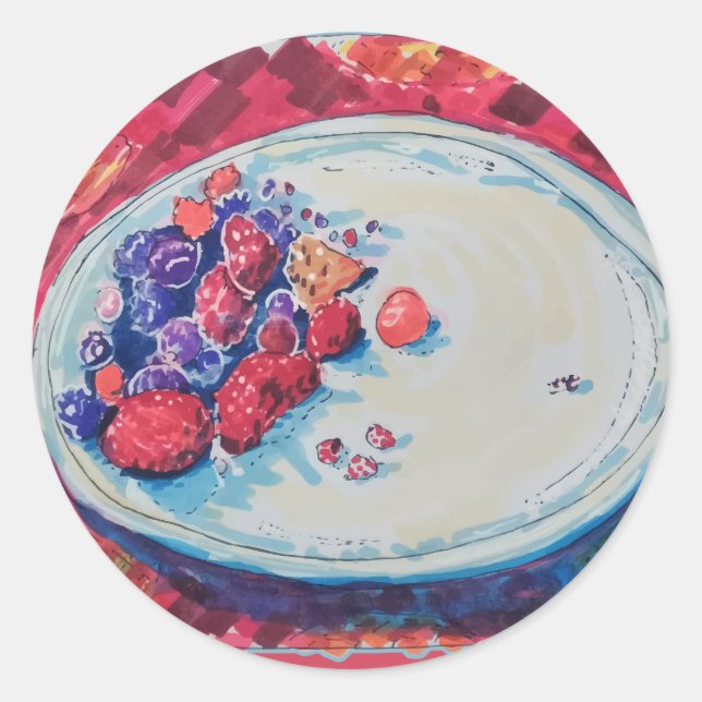 Adesivo Red Fruits Bowl (Frente)
