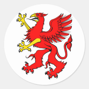 Adesivo Red Griffin Stickers