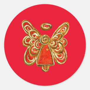 Adesivo Red Guardian Angel Art Stickers