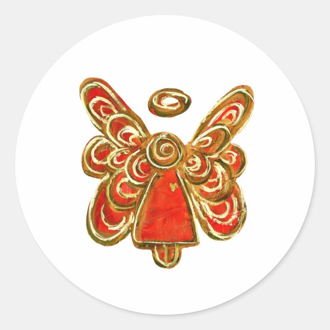 Adesivo Red Guardian Angel Art Stickers (Frente)