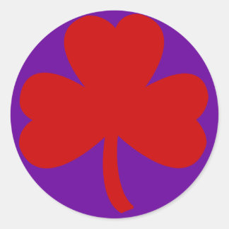 Adesivo Red Hat Clover