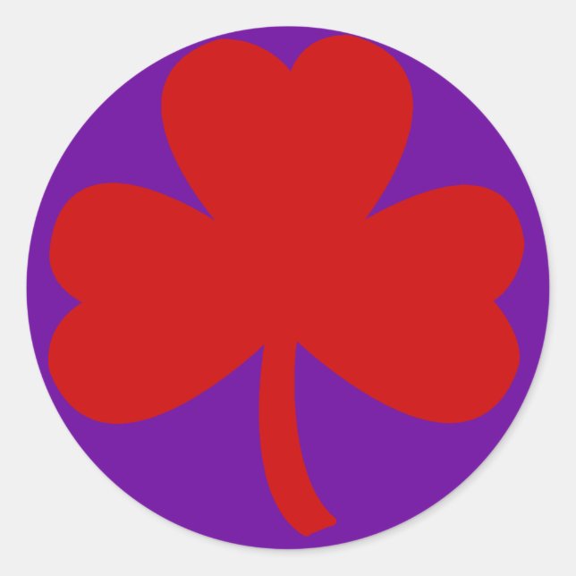 Adesivo Red Hat Clover (Frente)