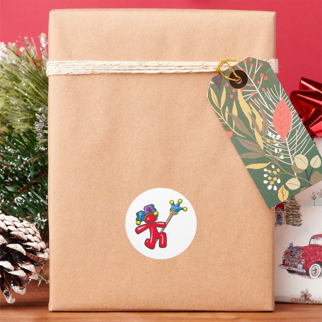 Adesivo Red Jester Stickers (Criador carregado)