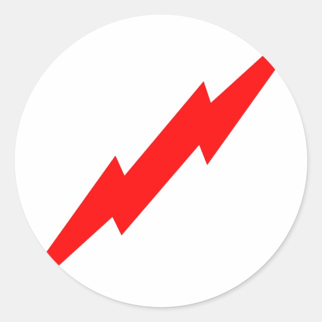 Adesivo Red Lightning (Frente)