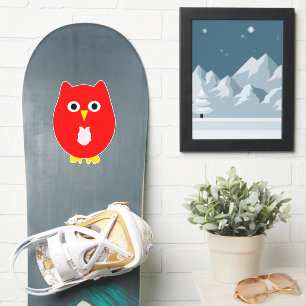 Adesivo Red Owl Design