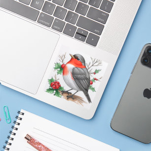 Adesivo Red Robin Bird