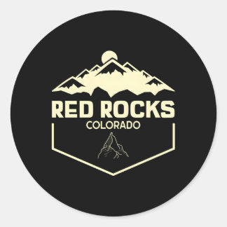Adesivo Red Rocks Colorado Beauily Rocky Mounts