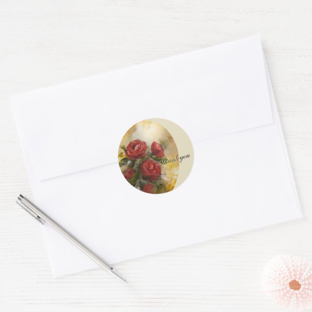 Adesivo Red Roses (Envelope)