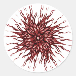 Adesivo Red Sun Sticker