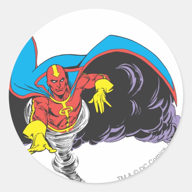 Adesivo Red Tornado Emerges (Frente)
