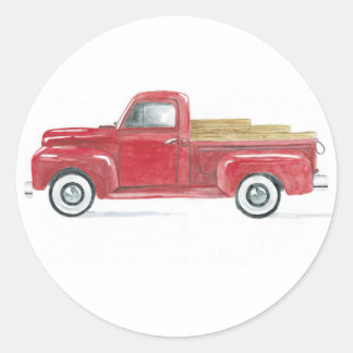 Adesivo Red Truck Seal