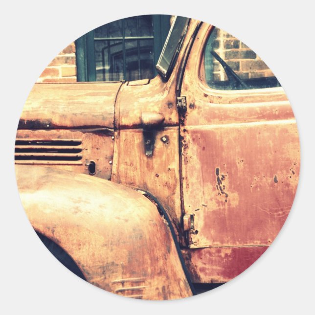 Adesivo Red Truck Wreck (Frente)