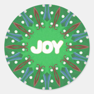 Adesivo Red White Blue Joy Kaleidoscope Patriótico