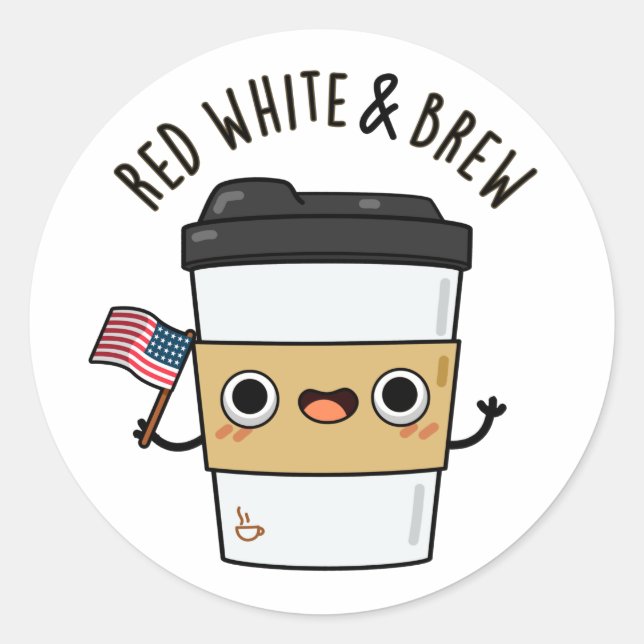 Adesivo Red White E Torne Funerária Bandeira Americana Caf (Frente)