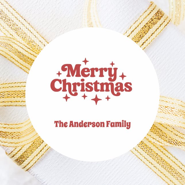 Adesivo Red White Felry, favor do Natal (Criador carregado)