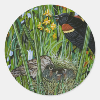 Adesivo Red Wing Blackbird