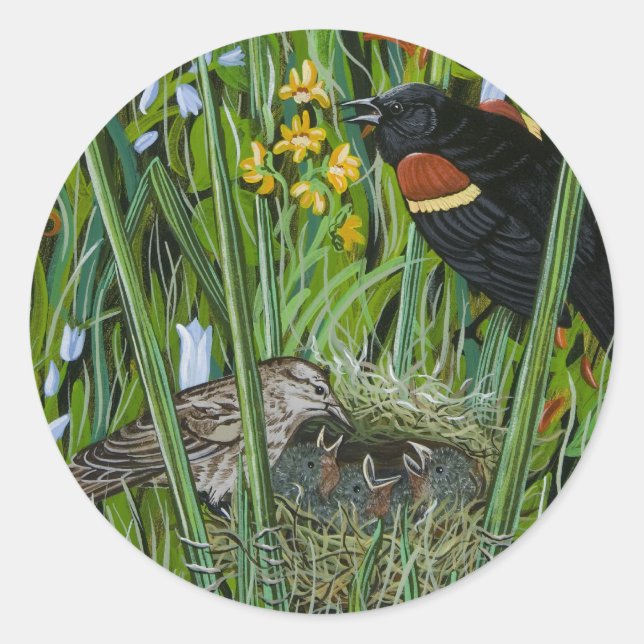 Adesivo Red Wing Blackbird (Frente)