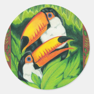 Adesivo Redbubble art new 1 09 004toucans safena melhorada