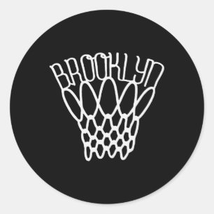 Adesivo Rede de Basquete da Cidade Vintage Brooklyn Nova Y