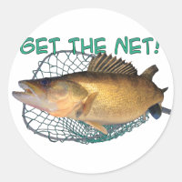 Rede de pesca Walleye
