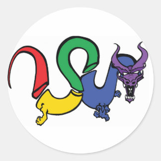 Adesivo Rede Rainbow Dragon