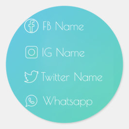 Adesivo Rede social Legal!