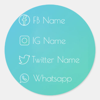 Adesivo Rede social Legal!