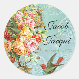 Adesivo Redemoinhos das borboletas da borboleta dos rosas