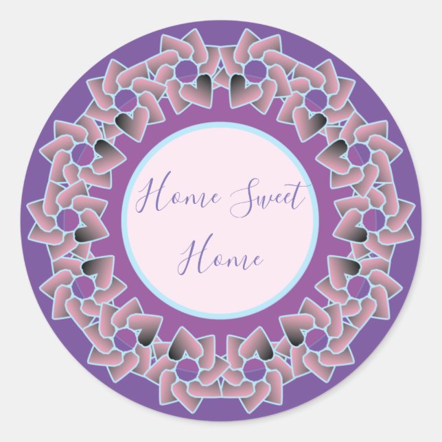 Adesivo redondo, bonito e confortável (Frente)