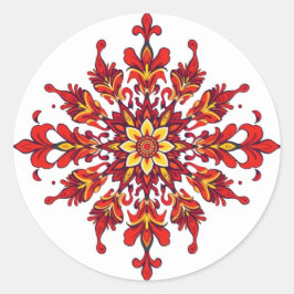 Adesivo redondo clássico