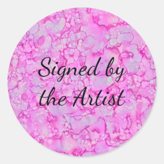 Adesivo redondo clássico